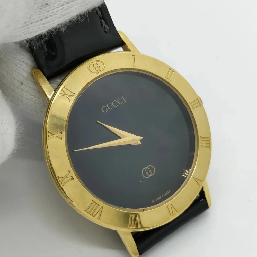 GUCCI WATCH 3001M 33mm MEN'S BLACK